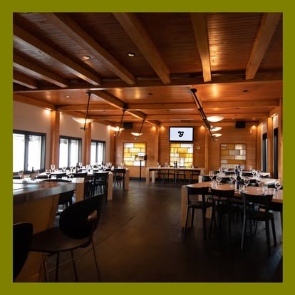 L'intérieur du restaurant